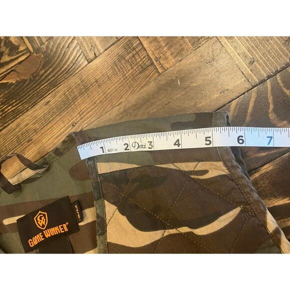 Game Winner Camo Hunting Outdoor Vest Men S/M Shooting Tackle Safari Pockets - Picture 6 of 8